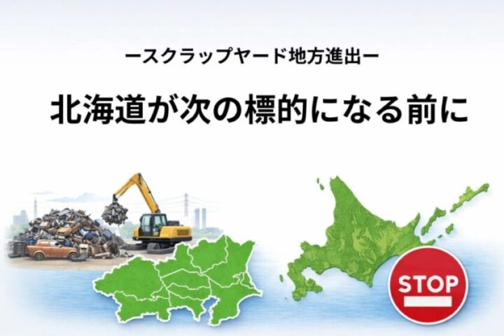 スクラップヤード地方進出